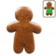 Gingerbread man to do-it-yourself, 12cm blank