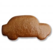 Lebkuchen Auto Retro Rohling, 24cm