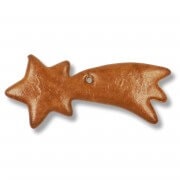 Gingerbread shooting star blank, 12cm