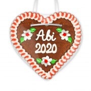 Abi 2020 - Lebkuchenherzen 12cm