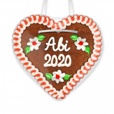 Abi 2020 - Lebkuchenherzen 12cm