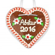 Abitur 2016 - Gingerbread Heart 12cm
