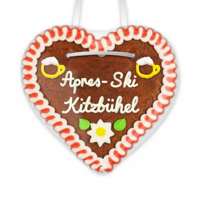 Apres-Ski Kitzbühel - Gingerbread Heart 12cm