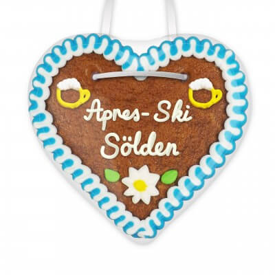 Apres-Ski Sölden - Gingerbread Heart 12cm