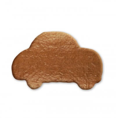 Gingerbread car to label yourself, 18cm