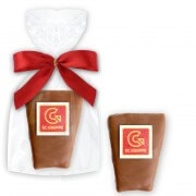 Baumkuchen Cookies with Logo - single packed