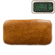 Gingerbread blank rectangular, 12x6cm