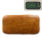 Lebkuchen Rohling Rechteck 12 x 6 cm mit Gestaltungsbeispiel