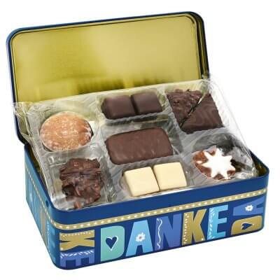 "Danke" Geschenkbox mit Lebkuchenmischung