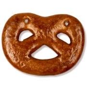 Lebkuchen Brezel Rohling, 15 cm