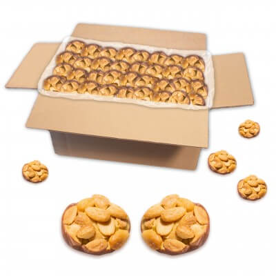 Almond biscuits with milk chocolate, loose goods - 2 kg