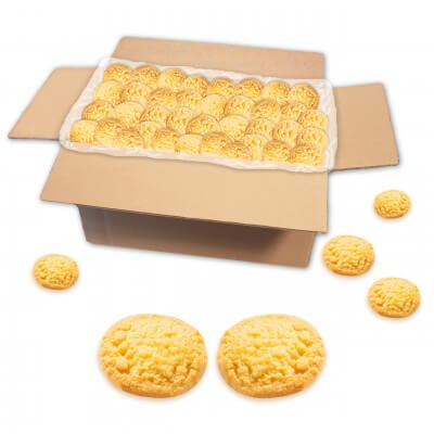 Butter cookies with crumble, loose goods - 2 kg