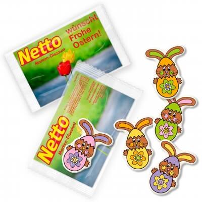 Decor - Easter Bunny with customized promo card