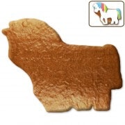 Lebkuchen Einhorn Rohling, 12 cm