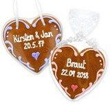 Gingerbread Heart Invitation Konstantin