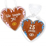 Gingerbread Heart Invitation Sophia