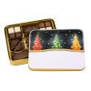 Metal Gift Tin with Cookies – Glowing Christmas Trees