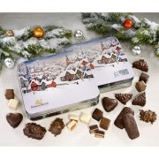 Winter village gift box - customized with logo branding