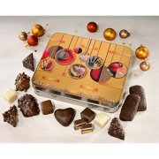 Lebkuchen Blechdose - Christbaumkugeln
