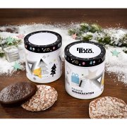 Christmas Gift Tin with Nuremberg Gingerbread - Personalized with Your Logo