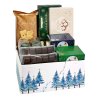 Christmas Eve metal tin with assorted cookies
