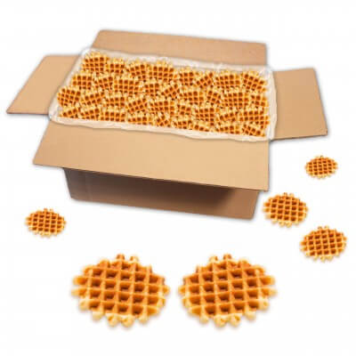 Flemish butter waffles, bulk -  1.25 kg