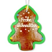 Lebkuchen Weihnachtsbaum Frohe Weihnachten 20cm