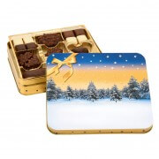 Winter forest gift box