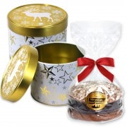 Lebkuchen-Dose Goldenes Rentier