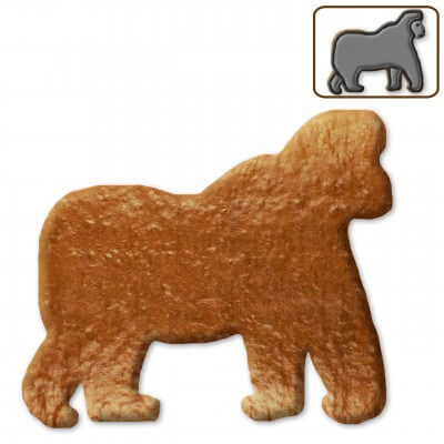 Gingerbread blank gorilla, 12cm