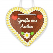 Grüße aus Aachen - Gingerbread Heart 12cm