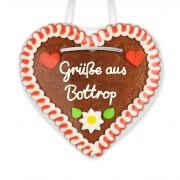 Grüße aus Bottrop - Gingerbread Heart 12cm