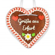 Grüße aus Erfurt - Gingerbread Heart 12cm