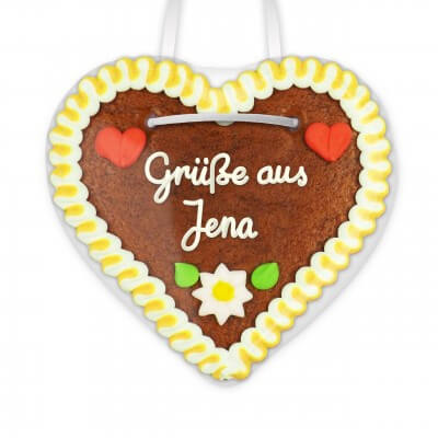 Grüße aus Jena - Gingerbread Heart 12cm