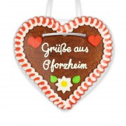 Grüße aus Pforzheim - Gingerbread Heart 12cm