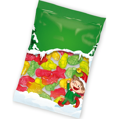 Bunte Fruchtgummi, kleine Tüten 10g
