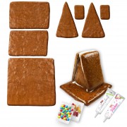 Witch house kit M for handicrafts with icing