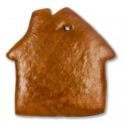 Gingerbread house for decoration, blank 30cm