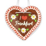 I love Frankfurt - Lebkuchenherzen 12cm