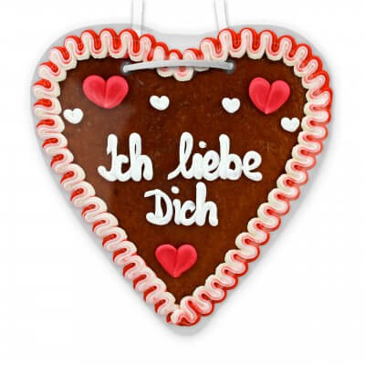 Lebkuchenherz "Ich Liebe dich"