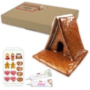 Gingerbread house complete set L in printed advertising box