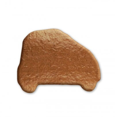 Gingerbread small Car blank to decorate, 10cm