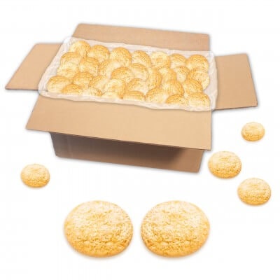 Coconut shortbread, loose goods - 2 kg