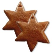 Lebkuchenstern Rohling, 25 Stück
