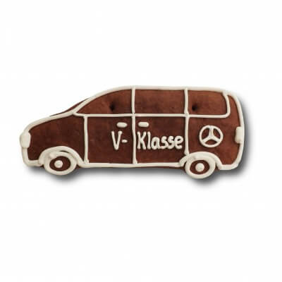 Lebkuchen Auto-Van individuell, 18cm - optional mit Logo