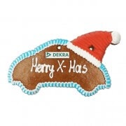 Lebkuchen Auto mit Weihnachts-Mütze individuell, optional mit Logo, 20cm