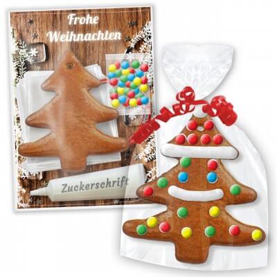 Gingerbread fir tree do-it-yourself kit - Christmas edition