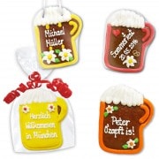 Individual beer mug made of gingerbread 12cm