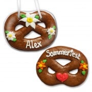 Lebkuchen Pretzel individual, 12cm