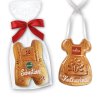 Gingerbread Dirndl or Lederhosen approx. 11 cm - Optional Logo Print